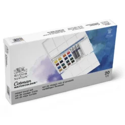Zestaw farb akwarelowych Cotman Mixed Travel - Winsor & Newton - 20 szt.