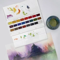 Zestaw farb akwarelowych Cotman Studio - Winsor & Newton - 24 kolory