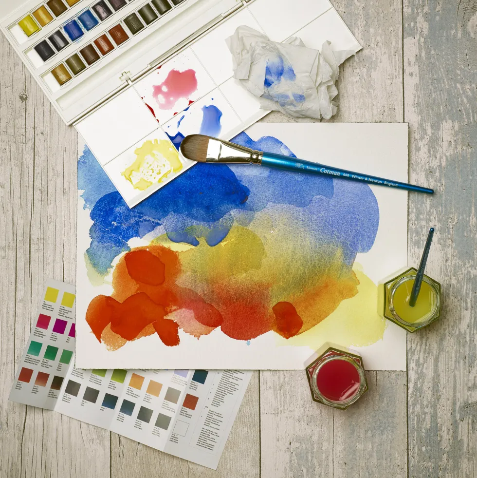 Zestaw farb akwarelowych Cotman Studio - Winsor & Newton - 45 szt.