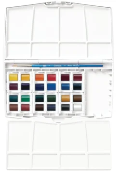Zestaw farb akwarelowych Cotman Travel - Winsor & Newton - 25 szt.