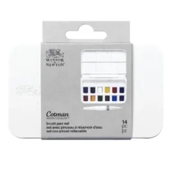 Zestaw farb akwarelowych Cotman - Winsor & Newton - 12 kolorów