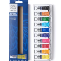 Zestaw farb akwarelowych Cotman - Winsor & Newton - 10 kolorów x 5 ml