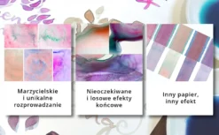 Zestaw farb akwarelowych Gansai Tambi Granulating - Kuretake - 5 kolorów