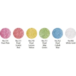 Zestaw farb akwarelowych Gansai Tambi - Kuretake - Pearl Colors, 6 szt.