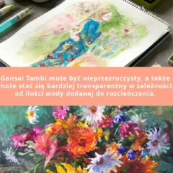 Zestaw farb akwarelowych Limited Edition Gansai Tambi - Kuretake - 100 kolorów