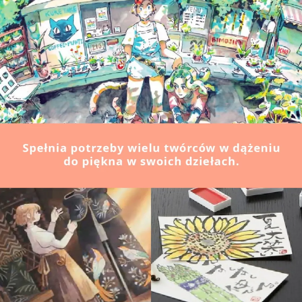 Zestaw farb akwarelowych Limited Edition Gansai Tambi - Kuretake - 100 kolorów