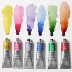 Zestaw farb akwarelowych Professional Floral - Winsor & Newton - 6 kolorów x 5 ml