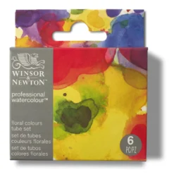 Zestaw farb akwarelowych Professional Floral - Winsor & Newton - 6 kolorów x 5 ml