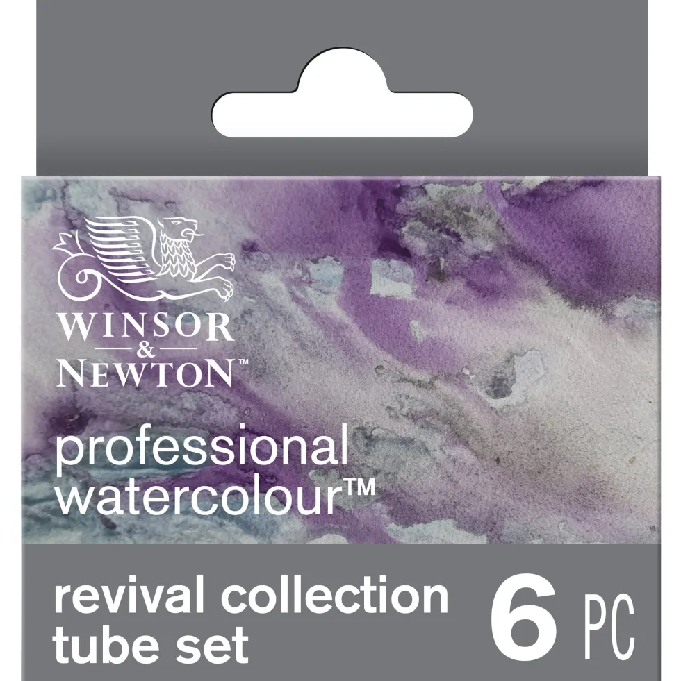 Zestaw farb akwarelowych Professional Revival - Winsor & Newton - 6 kolorów x 5 ml