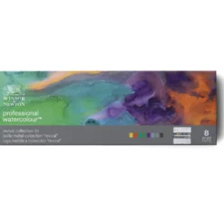 Zestaw farb akwarelowych Professional Revival w półkostkach - Winsor & Newton - 8 kolorów