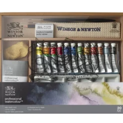 Zestaw farb akwarelowych Professional, Tube Studio - Winsor & Newton - 20 szt.