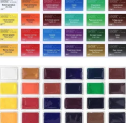 Zestaw farb akwarelowych Sonnet - St. Petersburg - 24 kolory