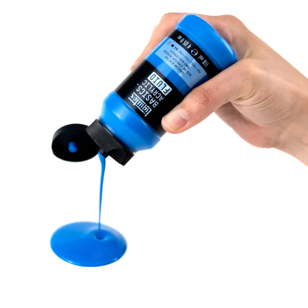 Zestaw farb Basics Acrylic Fluid - Liquitex - 12 kolorów x 118 ml