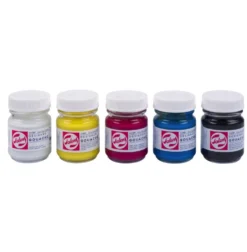 Zestaw farb gwaszy w słoiczkach - Talens - 5 kolorów x 50 ml