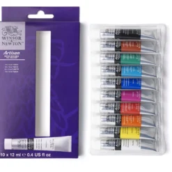 Zestaw farb olejnych Artisan - Winsor & Newton - 10 kolorów x 12 ml