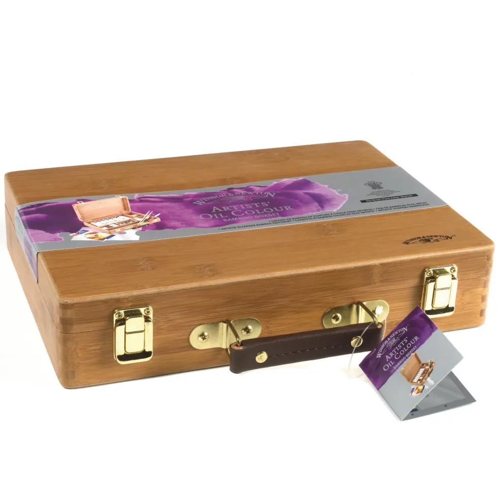 Zestaw farb olejnych Artists' Oil Colour Bamboo Box - Winsor & Newton