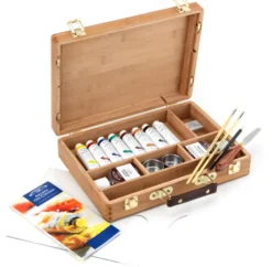 Zestaw farb olejnych Artists' Oil Colour Bamboo Box - Winsor & Newton