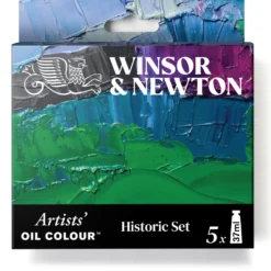 Zestaw farb olejnych Artists' Oil Colour Historic - Winsor & Newton - 5 x 37 ml