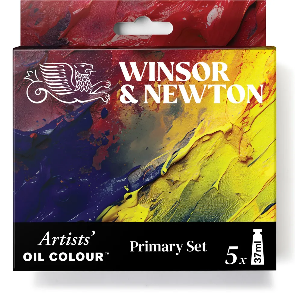 Zestaw farb olejnych Artists' Oil Colour Primary - Winsor & Newton - 5 x 37 ml