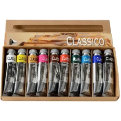 Zestaw farb olejnych Classico - Maimeri - 10 x 20 ml