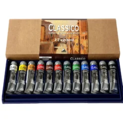 Zestaw farb olejnych Classico - Maimeri - 12 x 20 ml