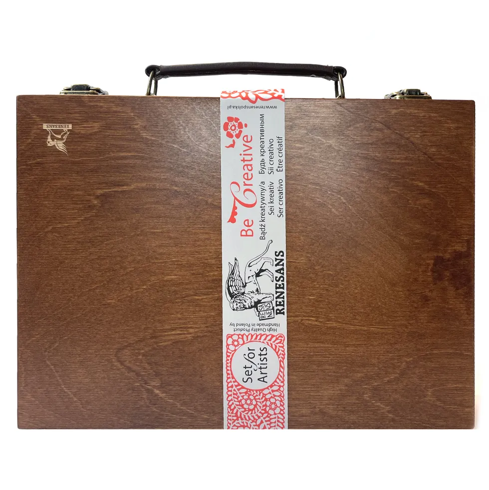 Zestaw farb olejnych Extra w drewnianej walizce - Renesans - 11 kolorów x 20 ml