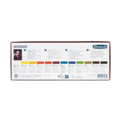 Zestaw farb olejnych Mussini - Schmincke - 12 kolorów x 15 ml