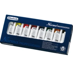 Zestaw farb olejnych Norma Professional - Schmincke - 8 kolorów x 20 ml