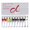 Zestaw farb olejnych Oil Colors, D - Holbein - 10 kolorów