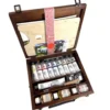 Zestaw farb olejnych Olej for Art w drewnianej walizce - Renesans - 9 kolorów x 60 ml