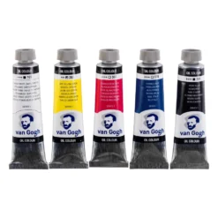 Zestaw farb olejnych Primary - Van Gogh - 5 kolorów x 40 ml