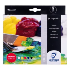 Zestaw farb olejnych Primary - Van Gogh - 5 kolorów x 40 ml