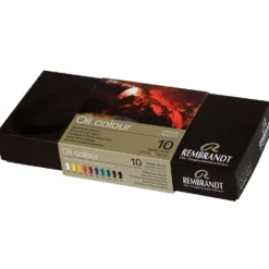 Zestaw farb olejnych - Rembrandt - 10 kolorów x 15 ml