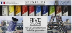 Zestaw farb olejnych Rive Gauche - Sennelier - 10 x 21 ml