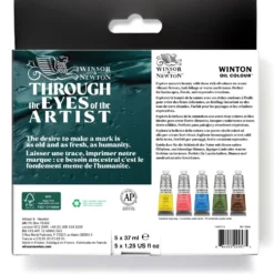 Zestaw farb olejnych Winton Botanic - Winsor & Newton - 5 x 37 ml