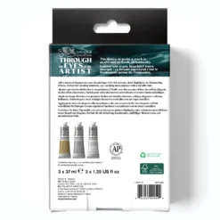 Zestaw farb olejnych Winton Metallic - Winsor & Newton - 3 x 37 ml