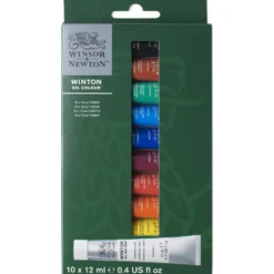 Zestaw farb olejnych Winton - Winsor & Newton - 10 kolorów x 12 ml