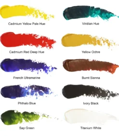 Zestaw farb olejnych Winton - Winsor & Newton - 10 kolorów x 37 ml