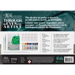 Zestaw farb olejnych Winton z akcesoriami - Winsor & Newton - 14 szt.