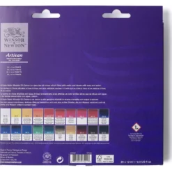 Zestaw farb olejnych w tubkach Artisan - Winsor & Newton - 20 kolorów x 12 ml