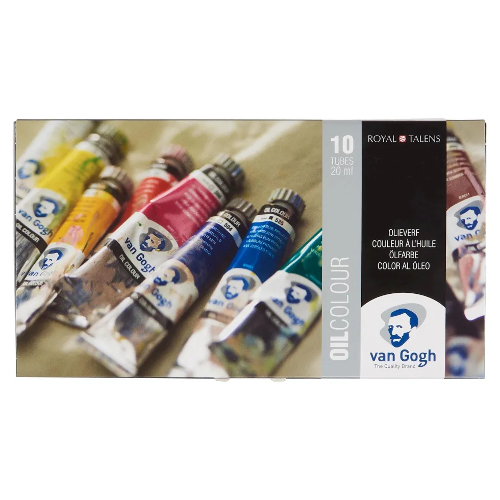 Zestaw farb olejnych w tubkach - Van Gogh - 10 kolorów x 20 ml