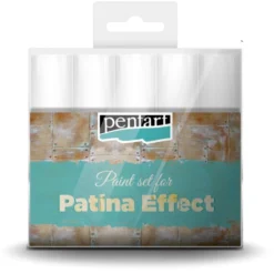 Zestaw farb Patina Effect - Pentart - efekt patyny, 5 kolorów x 20 ml