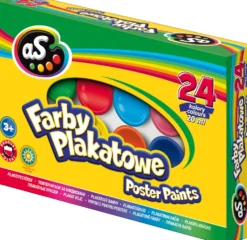 Zestaw farb plakatowych - Astra - 24 kolory x 20 ml