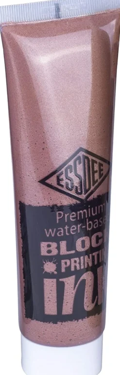 Zestaw farb, tuszów do linorytu Ink - Essdee - Metallic, 3 kolory x 100 ml