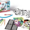 Zestaw flamastrów dmuchanych Blow Pen Pop Art - Maped - 6 kolorów