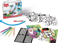 Zestaw flamastrów dmuchanych Blow Pen Pop Art - Maped - 6 kolorów