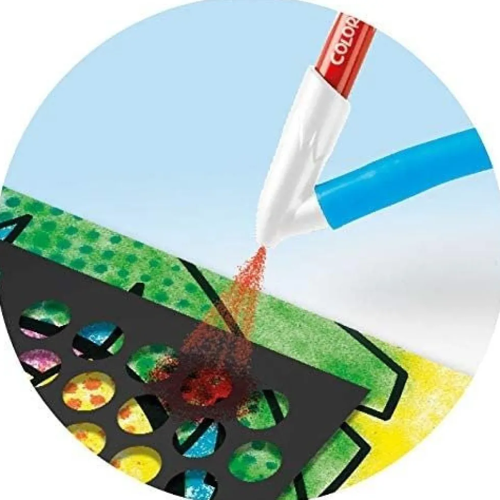 Zestaw flamastrów dmuchanych Blow Pen Pop Art - Maped - 6 kolorów