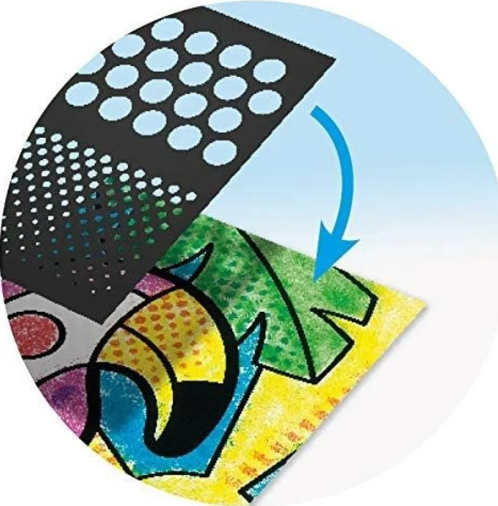 Zestaw flamastrów dmuchanych Blow Pen Pop Art - Maped - 6 kolorów