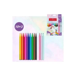 Zestaw flamastrów Jednorożec - Faber-Castell - 13 kolorów