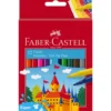Zestaw flamastrów Zamek - Faber-Castell - 12 kolorów